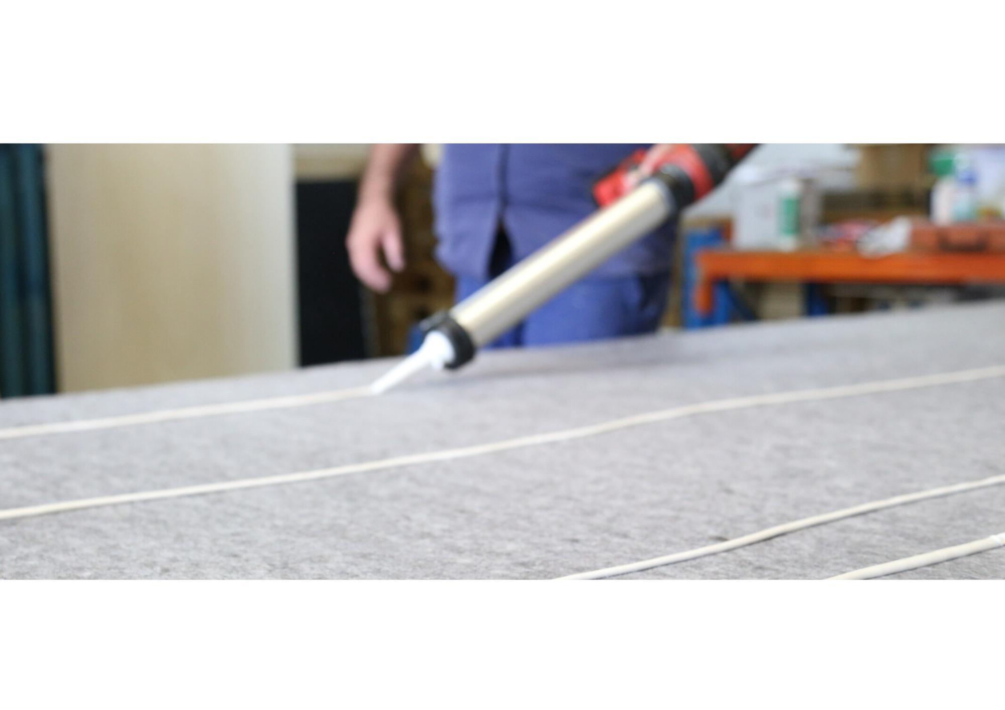 6mm bead adhesive for acoustic panel installation