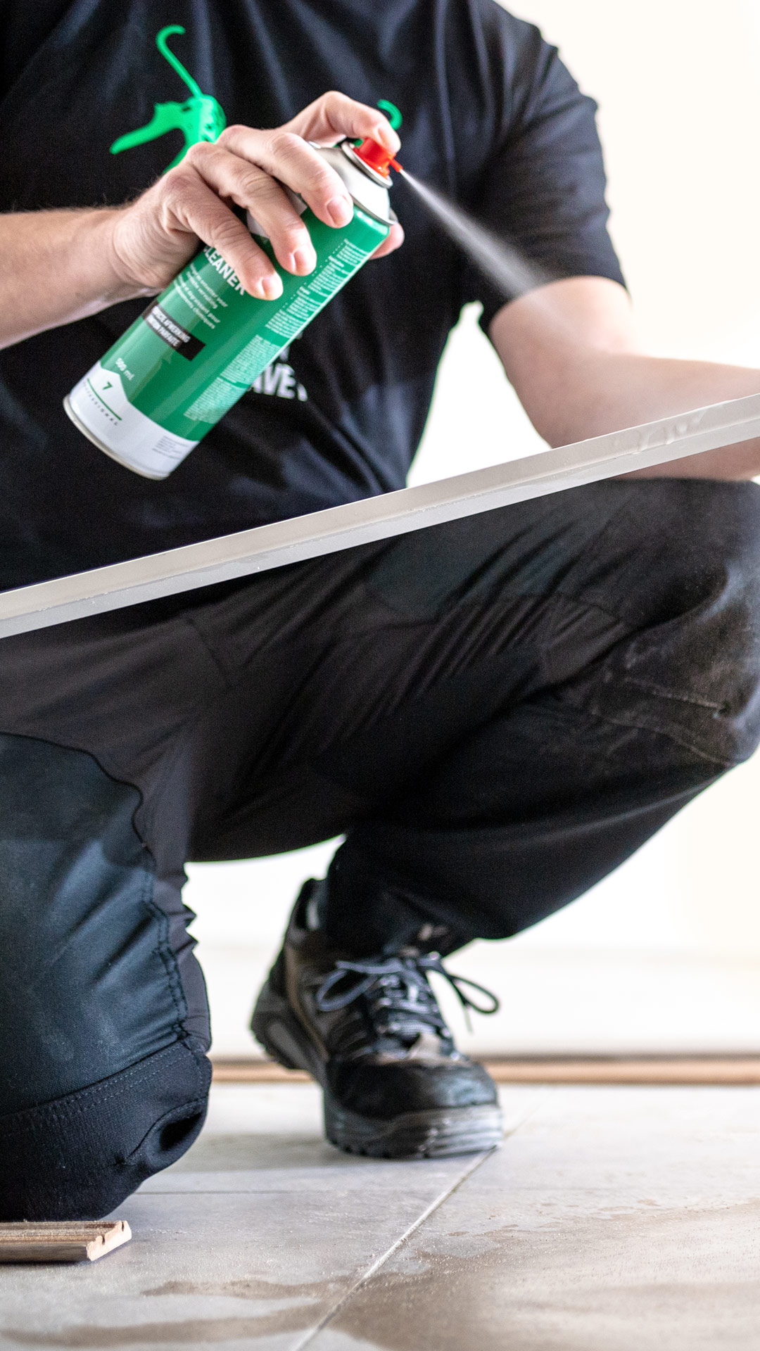 Tec7 Cleaner in use